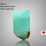 Afghan Emerald – 6.92ct Uncut Crystal from Laghman