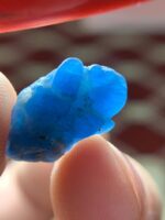 7.40 Carat Afghanite Crystal – Striking Blue Gem from Afghanistan - Image 4