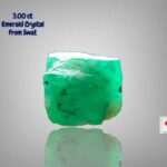 3.00ct Swat Emerald Crystal – Compact Natural Beauty in Raw Form
