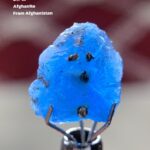 3.17 Carat Afghanite Crystal – Deep Blue Beauty from Afghanistan