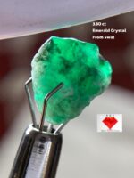 3.30ct Swat Emerald Crystal – A Compact Natural Gem