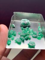 35.55ct Swat Emerald Rough Lot: Rich Green Crystals for Collectors & Lapidarists - Image 4