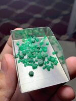 18.25 ct Swat Emerald Rough Lot – Natural Green Crystals from the “Emerald Valley” of Pakistan - Image 10