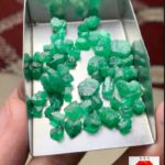 47.85 Carat Swat Emerald Rough Lot – Natural Green Gemstone Crystal