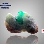 Monumental Beauty: 24.25ct Swat Emerald Specimen in Natural Form