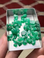 47.85 Carat Swat Emerald Rough Lot – Natural Green Gemstone Crystal - Image 3