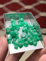 47.85 Carat Swat Emerald Rough Lot – Natural Green Gemstone Crystal - Image 4