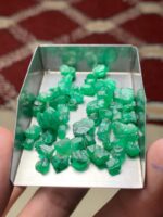 47.85 Carat Swat Emerald Rough Lot – Natural Green Gemstone Crystal - Image 5