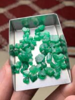 47.85 Carat Swat Emerald Rough Lot – Natural Green Gemstone Crystal - Image 10