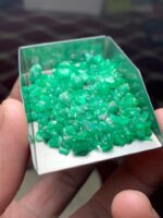 48.50 Carat Swat Valley Emerald Rough Lot – Natural Untreated Gemstone - Image 2