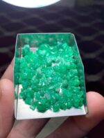48.50 Carat Swat Valley Emerald Rough Lot – Natural Untreated Gemstone - Image 12