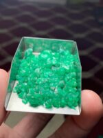 48.50 Carat Swat Valley Emerald Rough Lot – Natural Untreated Gemstone - Image 3