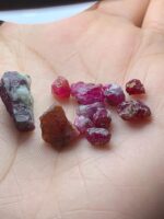 41.05 Carat Afghan Ruby Rough Lot – Natural Untreated Red Gemstones (18x12x8mm) - Image 4