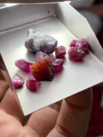 41.05 Carat Afghan Ruby Rough Lot – Natural Untreated Red Gemstones (18x12x8mm) - Image 5