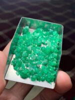 48.50 Carat Swat Valley Emerald Rough Lot – Natural Untreated Gemstone - Image 5