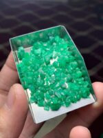 48.50 Carat Swat Valley Emerald Rough Lot – Natural Untreated Gemstone - Image 6