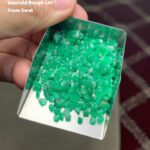 51.75 Carat Swat Valley Emerald Rough Lot – Natural Untouched Beauty