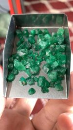 46.30 Carat Natural Emerald Rough – Swat Valley Gemstone Lot - Image 2