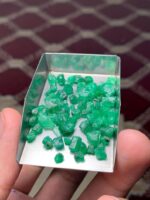 46.30 Carat Natural Emerald Rough – Swat Valley Gemstone Lot - Image 13