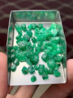 46.30 Carat Natural Emerald Rough – Swat Valley Gemstone Lot - Image 3