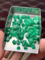 46.30 Carat Natural Emerald Rough – Swat Valley Gemstone Lot - Image 4