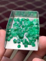 46.30 Carat Natural Emerald Rough – Swat Valley Gemstone Lot - Image 5