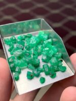 46.30 Carat Natural Emerald Rough – Swat Valley Gemstone Lot - Image 14