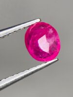 Faceted Afghan Ruby: 0.600ct Natural Gemstone (5.37 x 4.67 x 2.87 mm) - Image 5