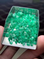 51.75 Carat Swat Valley Emerald Rough Lot – Natural Untouched Beauty - Image 7