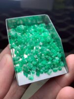 51.75 Carat Swat Valley Emerald Rough Lot – Natural Untouched Beauty - Image 11