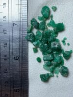 30.70ct Swat Emerald Rough Lot – Natural Green Crystals (Avg. Size: 8.30×5.89×4.83 mm) - Image 8