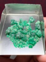 30.70ct Swat Emerald Rough Lot – Natural Green Crystals (Avg. Size: 8.30×5.89×4.83 mm) - Image 9