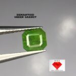 Rare 0.640 ct Demantoid Green Garnet from Khuzdar, Balochistan