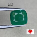 Most Rare 2.65 ct Green Hauyne from Badakhshan, Afghanistan