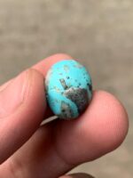 The 9.20 Ct Afghan Turquoise Cabochon: A Slice of Nature’s Sky - Image 11