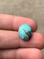 The 9.20 Ct Afghan Turquoise Cabochon: A Slice of Nature’s Sky - Image 3