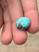 The 9.20 Ct Afghan Turquoise Cabochon: A Slice of Nature’s Sky - Image 5