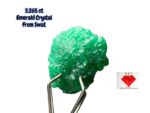 3.265ct Swat Emerald Crystal – Vivid Natural Beauty (10.64 x 9.24 x 6.46mm)