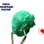 3.265ct Swat Emerald Crystal – Vivid Natural Beauty (10.64 x 9.24 x 6.46mm)