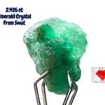 2.435ct Swat Emerald Crystal – Pure Natural Clarity (11.14 x 9.02 x 4.72mm)