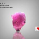 4.30ct Natural Ruby Crystal – Afghan Origin