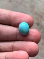Afghan Turquoise Cabochon – 7.45 Carats of Classic Elegance - Image 2
