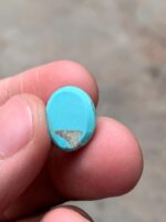 Afghan Turquoise Cabochon – 7.45 Carats of Classic Elegance - Image 5