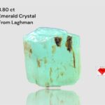 Compact Power: 3.80 ct Laghman Emerald Crystal — Bold, Balanced, and Naturally Beautiful