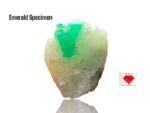 43.00ct Swat Emerald Specimen – Natural Crystal Form (25x21x14mm)