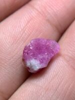 3.605ct Afghan Ruby Crystal – Natural Vivid Red Gemstone - Image 2