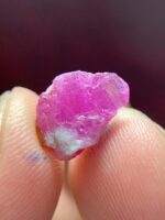 3.605ct Afghan Ruby Crystal – Natural Vivid Red Gemstone - Image 3