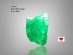 New Arrival: 2.81 ct Swat Emerald Crystal — Deep, Elegant, and Faceting-Ready