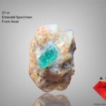 A Striking 27-Carat Swat Emerald Specimen