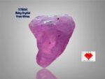 Natural Ruby Crystal: 3.78ct Untreated African Collector's Gem